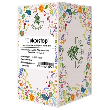 Filteres gyógytea - CUKORSTOP 20 gr