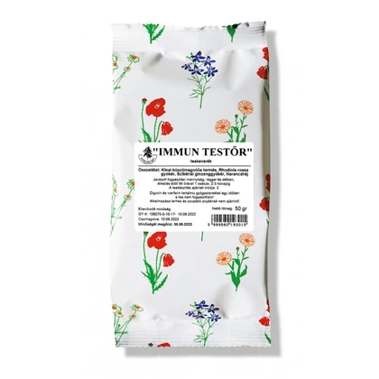 Szálas keverék gyógytea -IMMUN TESTŐR 50 gr
