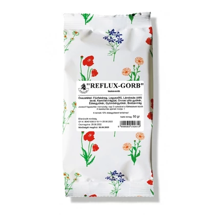 Szálas keverék gyógytea -REFLUX - GORB 50 gr