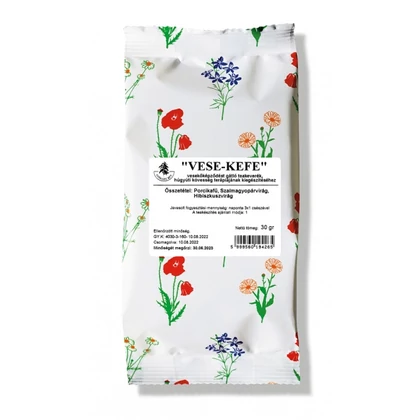 Szálas keverék gyógytea -VESE-KEFE  (vesekőképződést gátló teakeverék) 50 gr