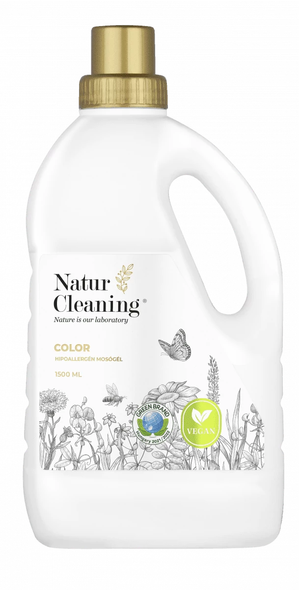 Naturcleaning Color hipoallergén mosógél 1,5 liter