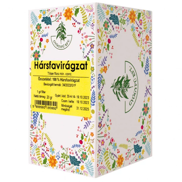 Filteres gyógytea - HÁRSVIRÁG 20 gr